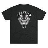 Kraken's Ink Unisex Tri-Blend Crew Tee