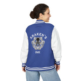 Kraken's Ink Letterman Jacket