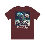 Kraken's Ink FL Takes the Moon Unisex T-Shirt