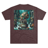 Kraken's Ink Steampunk Tri-Blend Crew Tee