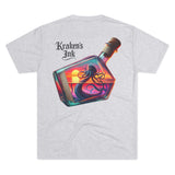Kraken's Ink Sunset Bottle Unisex Tri-Blend Crew Tee