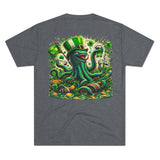 Kraken's Ink Lucky Unisex Tri-Blend Crew Tee
