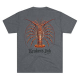 Kraken's Ink FL Spiny Lobster Unisex Tri-Blend Crew Tee