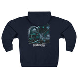 Kraken's Ink Unisex F1 Zip Hoodie