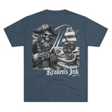 Kraken's Ink Skeleton Pirate Unisex T-Shirt
