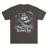 Kraken's Ink Clipper Ship Attack Unisex T-Shirt