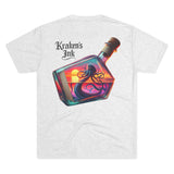 Kraken's Ink Sunset Bottle Unisex Tri-Blend Crew Tee