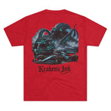 Kraken's Ink F1 Unisex Tri-Blend Crew Tee