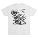 Kraken's Ink Turn the Ship Unisex Tri-Blend Crew Tee