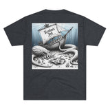 Kraken's Ink Shipwreck Unisex Tri-Blend Crew