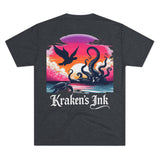 Kraken's Ink Sunset Unisex T-Shirt