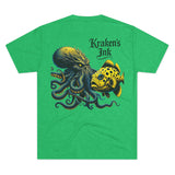 Kraken's Ink Spotted Yellowfish Unisex Tri-Blend Crew Tee