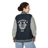 Kraken's Ink Letterman Jacket