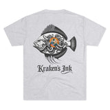 Kraken's Ink FL Flounder Unisex Tri-Blend Crew