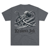 Kraken's Ink Rope Tangle Unisex T-Shirt