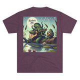 Kraken's Ink Kraken & The Frog Unisex Tri-Blend Crew Tee