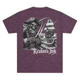 Kraken's Ink Skeleton Pirate Unisex T-Shirt