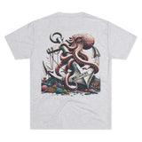 Kraken's Ink Anchor Love Unisex Tri-Blend Tee
