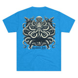 Kraken's Ink Dragon Swirl Unisex Tri-Blend Crew Tee