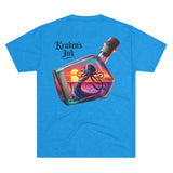 Kraken's Ink Sunset Bottle Unisex Tri-Blend Crew Tee
