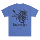 Kraken's Ink Scuba Steve Unisex Tri-Blend Crew Tee