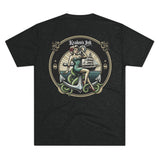 Kraken's Ink Pinup Girl Unisex Tri-Blend Crew Tee