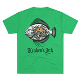 Kraken's Ink FL Flounder Unisex Tri-Blend Crew