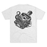 Kraken's Ink Pirate Rum Unisex Tri-Blend Crew Tee
