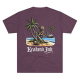Kraken's Ink Coconut Island Unisex T-Shirt