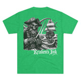 Kraken's Ink Skeleton Pirate Unisex T-Shirt