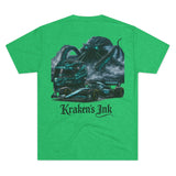 Kraken's Ink F1 Unisex Tri-Blend Crew Tee