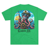Kraken's Ink You old Sailor You Unisex Tri-Blend Crew Tee