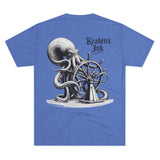 Kraken's Ink Turn the Ship Unisex Tri-Blend Crew Tee