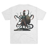 Kraken's Ink Spartan Unisex Tri-Blend Crew Tee