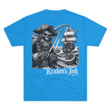 Kraken's Ink Skeleton Pirate Unisex T-Shirt