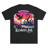 Kraken's Ink Sunset Unisex T-Shirt