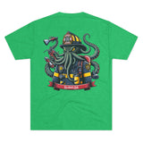 Kraken's Ink Firefighter Unisex Tri-Blend Crew Tee