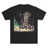 Kraken's Ink Tiki Island Unisex Tri-Blend Crew Tee