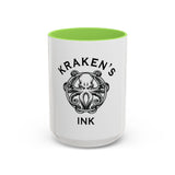 Kraken's Ink Ceramic Mug (11oz/15oz)