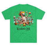 Kraken's Ink Fiesta Unisex Tri-Blend Crew Tee