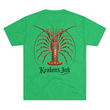 Kraken's Ink FL Spiny Lobster Unisex Tri-Blend Crew Tee