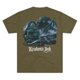 Kraken's Ink F1 Unisex Tri-Blend Crew Tee