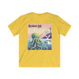 Kraken's Ink Easter Bunny Unisex Kids Softstyle Tee