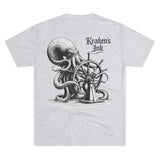 Kraken's Ink Turn the Ship Unisex Tri-Blend Crew Tee