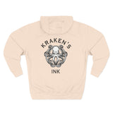 Kraken's Ink Unisex Fleece Crew Pullover Hoodie