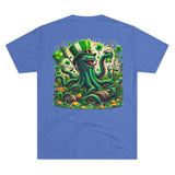 Kraken's Ink Lucky Unisex Tri-Blend Crew Tee